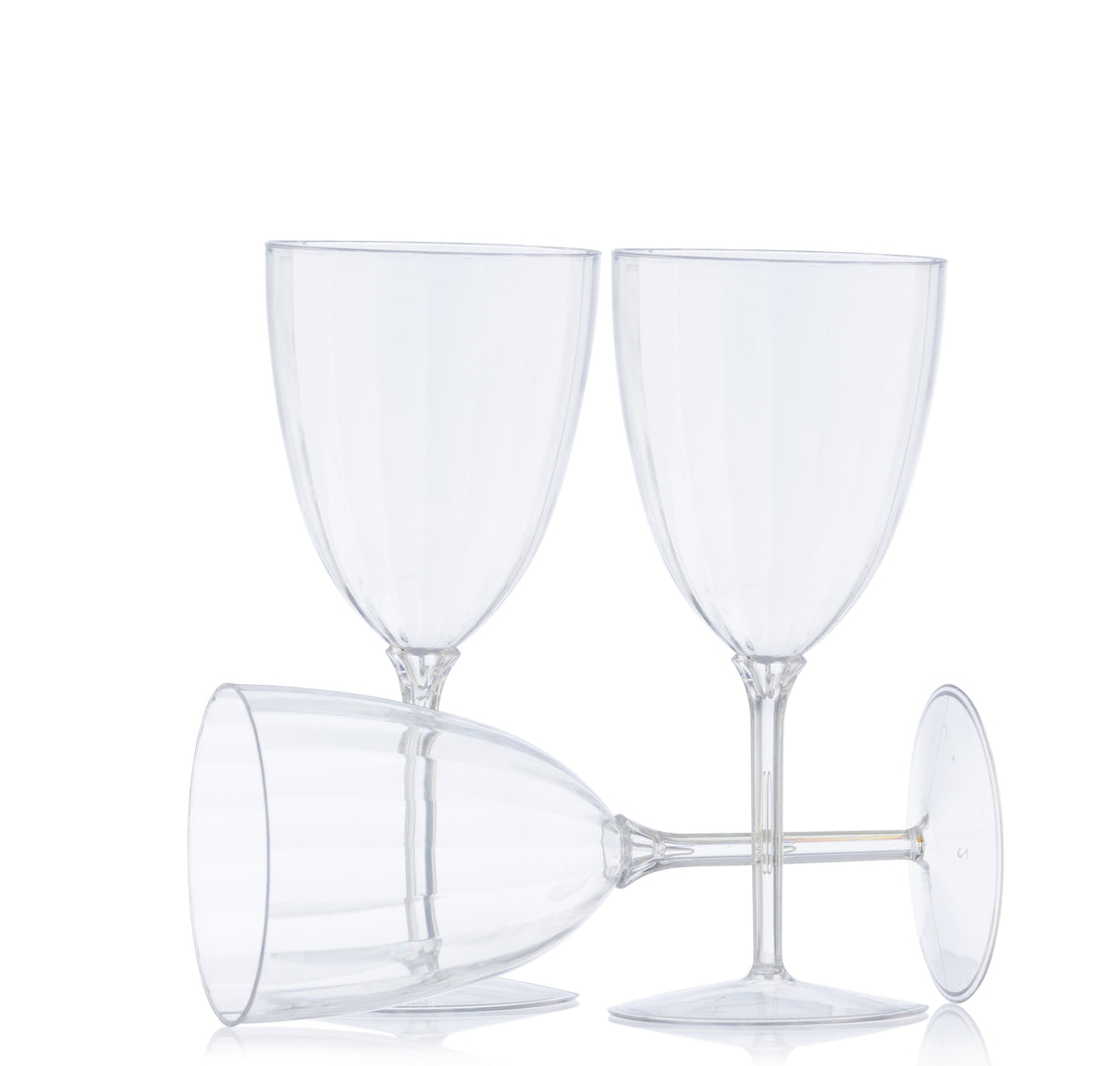 Set of Four Small Ranelagh Wine Goblets - Clear