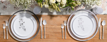 Easy and Elegant Spring Hosting with Disposable Tableware