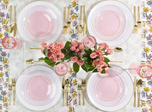 Posh Setting's Hot Pink Plates
