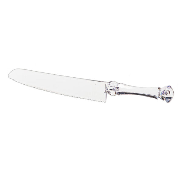 Disposable Clear Bread Knife 1 Pack