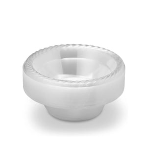 Clear Plastic Cone Shaped Salad Bowl - 5 Pack - Posh Setting