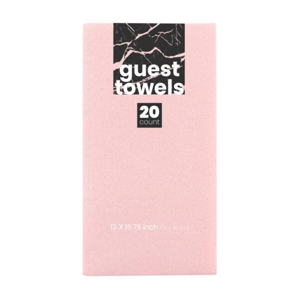 Disposable Paper Napkins 20 Pack - Pink