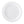 10 Inch White Round Plastic Dinner Plate - Cuisine