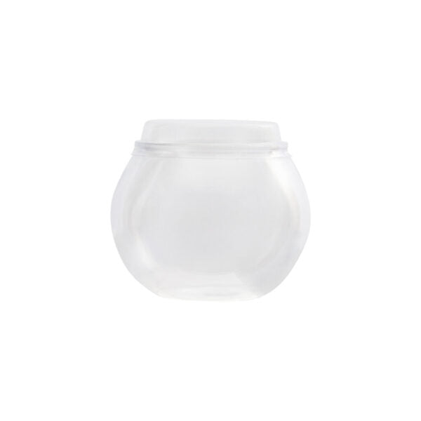 7 oz. Clear Plastic Mousse Cups with Lids - 8 Count
