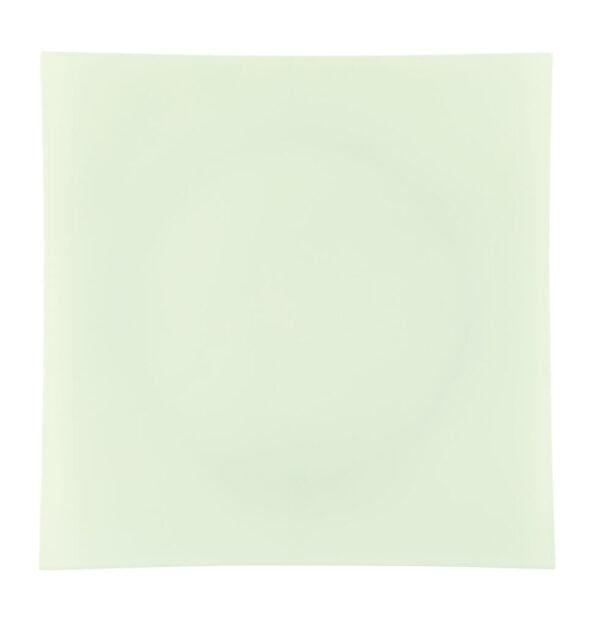 Mint Green Flat 13″ Square Plastic Charger Plate - 4 Count