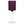 Two Tone 9 Oz Purple/Clear Plastic Wine Goblets - 5 Count