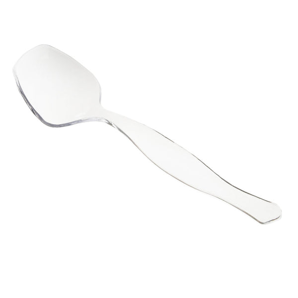 Clear Plastic Serving Spoon 1 Pack