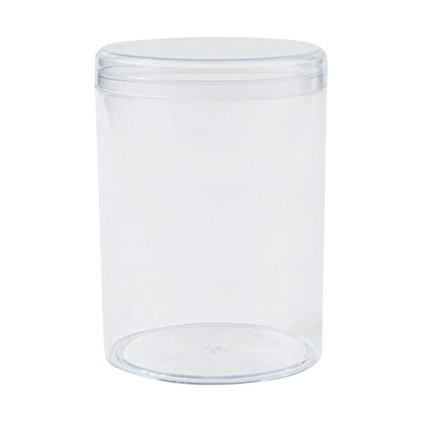 10.5 oz. Cylinder Boxes with Lids - 4 Count