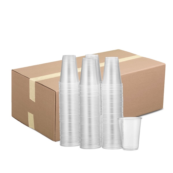 7 oz Clear Plastic Disposable Cups (CS*12/100CT)