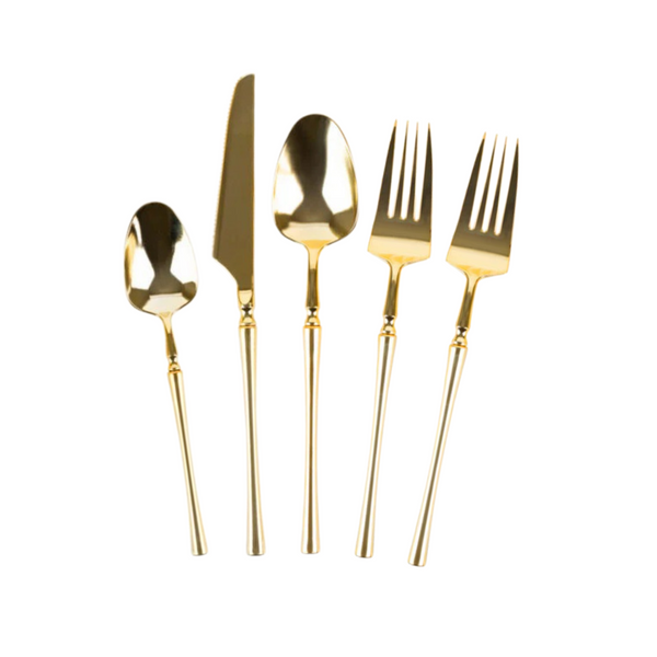 Deluxe White and Gold Shabbos Dinnerware Bundle - 24 Full Settings