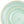 32 Pack Green Transparent and Gold Round Plastic Dinnerware Set (16 Guests) - Crystal Design