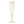 6 Oz 1-Piece Gold Glitter Plastic Disposable Champagne Flutes - 8 Pack