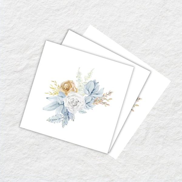 Disposable Paper Cocktail Napkins 20 Pack - Pampas Rose