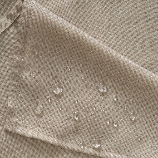 Posh Setting Clear Tablecloths Premium Burlap Waterproof Polyester Tablecloth