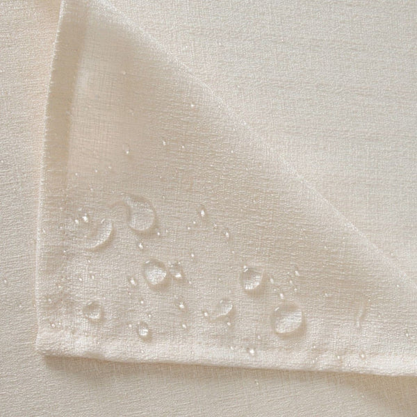 Posh Setting Clear Tablecloths Premium Off White Waterproof Polyester Tablecloth