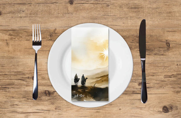 Disposable Linen-Like Paper Guest Towel 16 Pack – Hebrew Vayotzianu