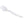 White Plastic Serving Spoon (1 Count)