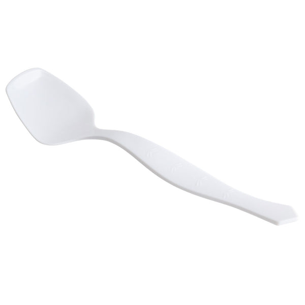 White Plastic Serving Spoon (1 Count)