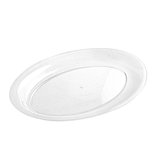 Clear Oval Serving Dish - 2 Pack