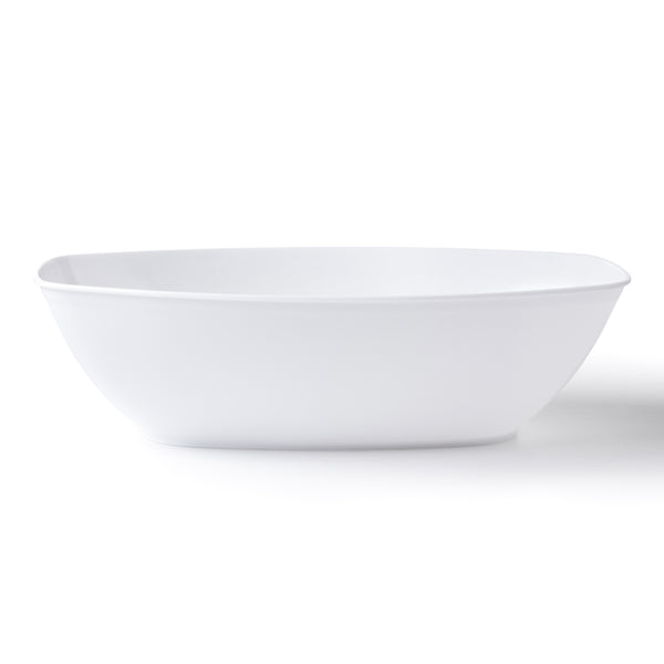 72 oz. White Oval Salad Bowl - 4 Count