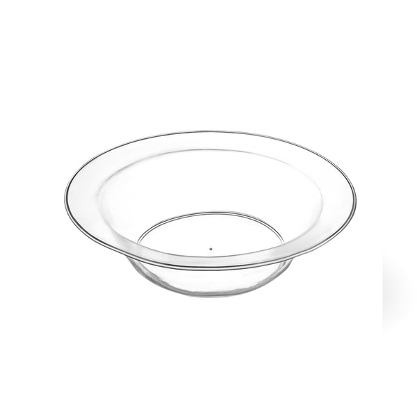 Clear Round Plastic Plates 30 Pack - Superior