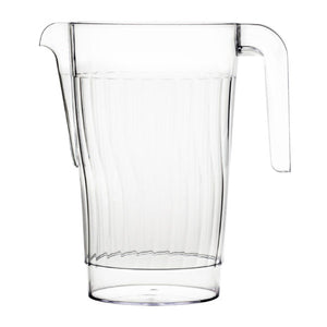 Clear Plastic Pitcher with Handle 48 OZ - 1 Pack - Posh Setting