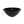 Black and Gold Organic Plastic Salad Bowl With Clear Lids - 2 Pack