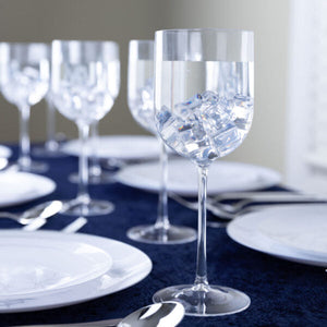 Clear Plastic Wine Goblets