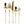 Infinity Collection Gold Flatware Set 40 Count -Setting for 8
