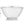 Clear Plastic Embossed Salad Bowl 1 Pack