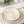 32 Pack White and Gold Round Plastic Dinnerware Set (16 Guests) - Curve