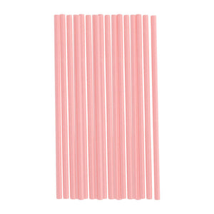 Pink Paper Straws 24 Pack