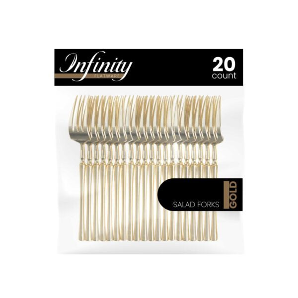 Infinity Collection Gold Flatware 20 Count