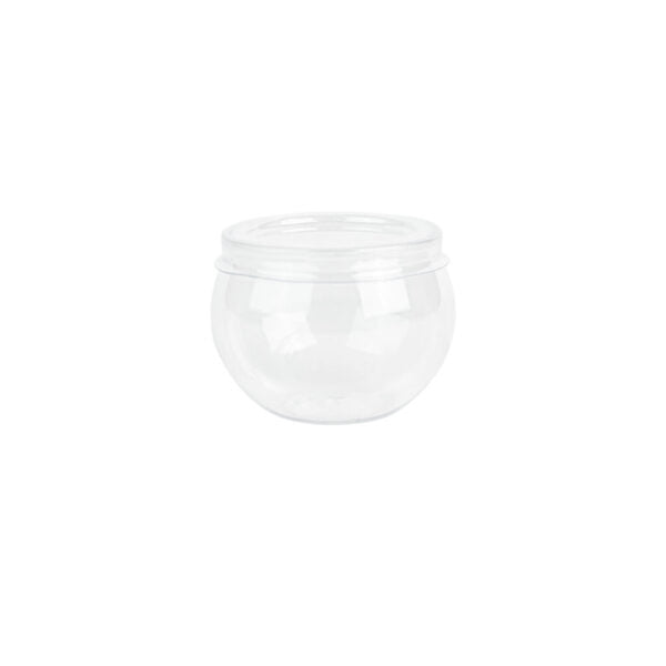 3 oz. Clear Plastic Mousse Cups with Lids - 6 Count