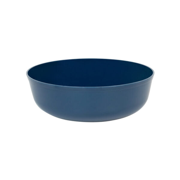 16 oz. Navy Blue Round Soup Bowls (10 Count) - Edge