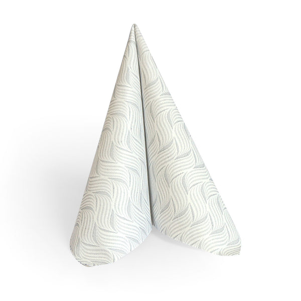 Linen Like Disposable Deluxe Paper Dinner Napkins - White - 50 pack - Posh Setting