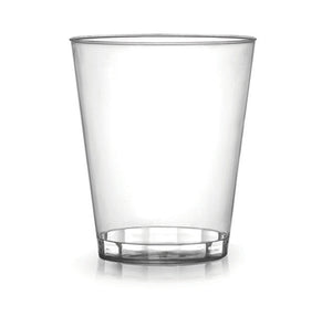 Clear Hard Plastic Tumbler Round Party Cups