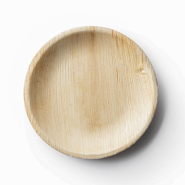 Round Palm Leaf Compostable Plate