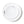 White and Silver Round Plastic Plates 10 Pack - Chanukah
