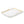 Twist White and Gold Rectangle Serving Dish - 2 Pack