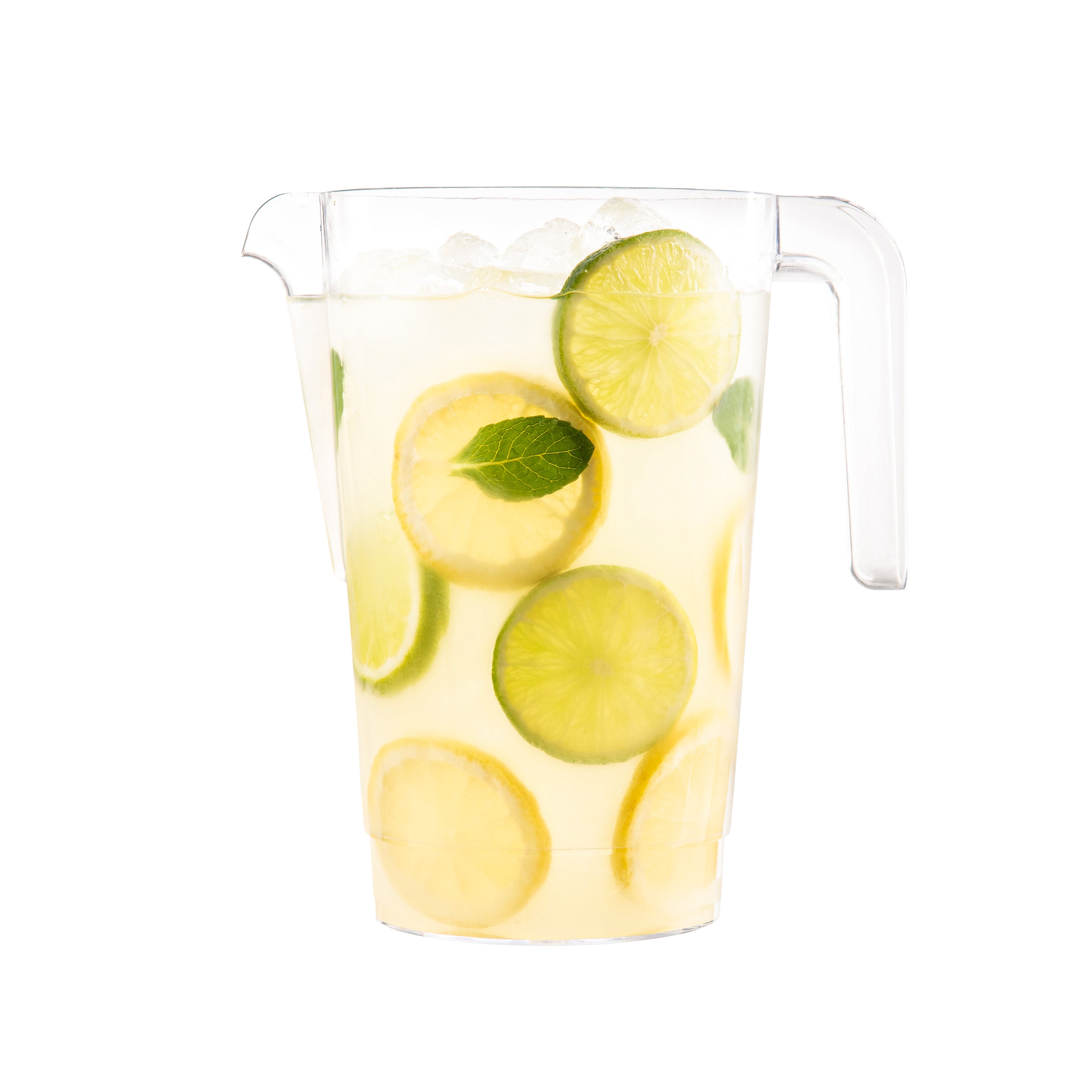 Clear Plastic Pitcher with Handle 48 oz. - 2 Pack – Posh Setting