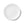 White and Silver Round Plastic Plates 10 Count - Luxe