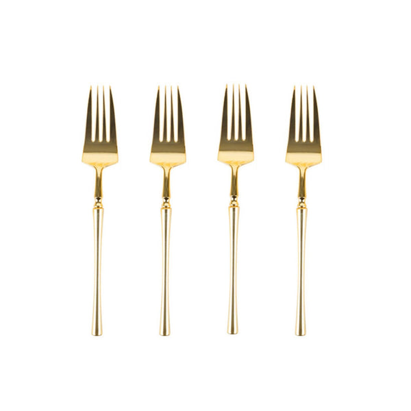 Infinity Collection Gold Flatware 32 Count