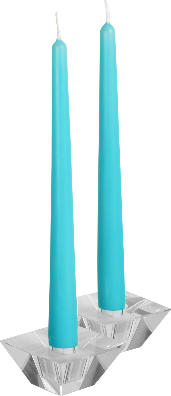 12 Inch Turquoise Taper Candles