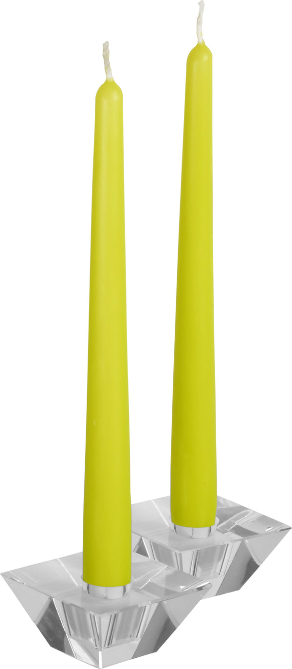 12 Inch Lime Taper Candles