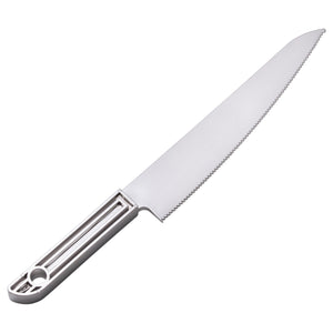 Disposable Silver Bread Knife 1 Pack - Posh Setting