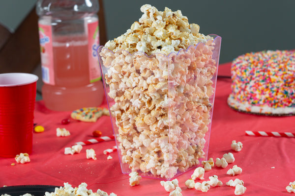 Clear Plastic Popcorn Containers 5 Pack