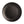 Black Round Plastic Plates - Mahogany