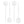 Novelty Collection Serving Spoon & Spork White - 4 Pack