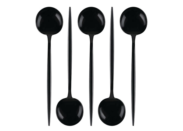 Novelty Collection Black Flatware 32 Count